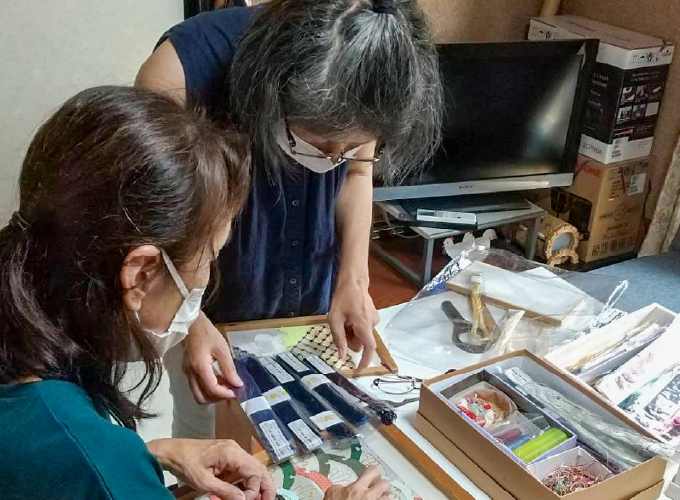 伊勢絽刺し 彩いち 御薗教室